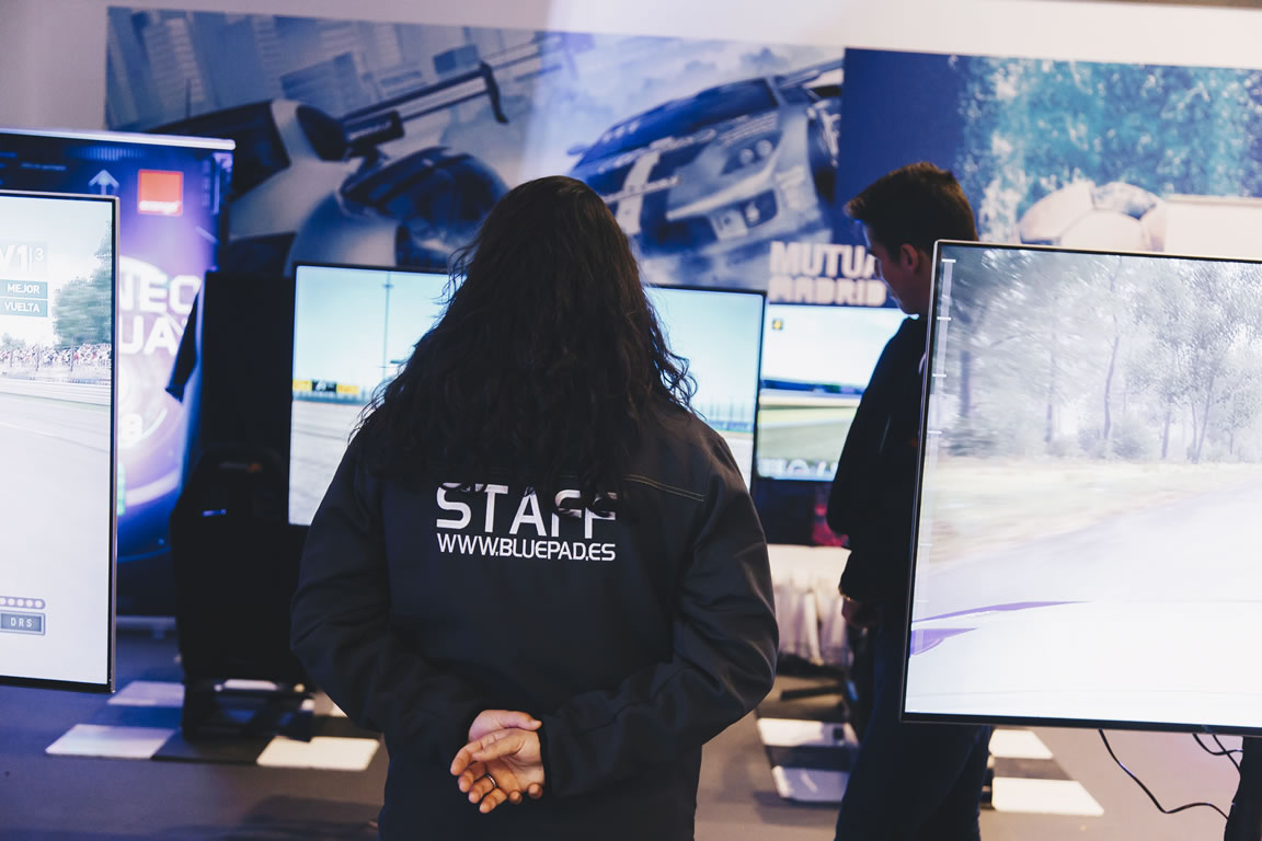 Evento corporativo gaming de Blue Pad