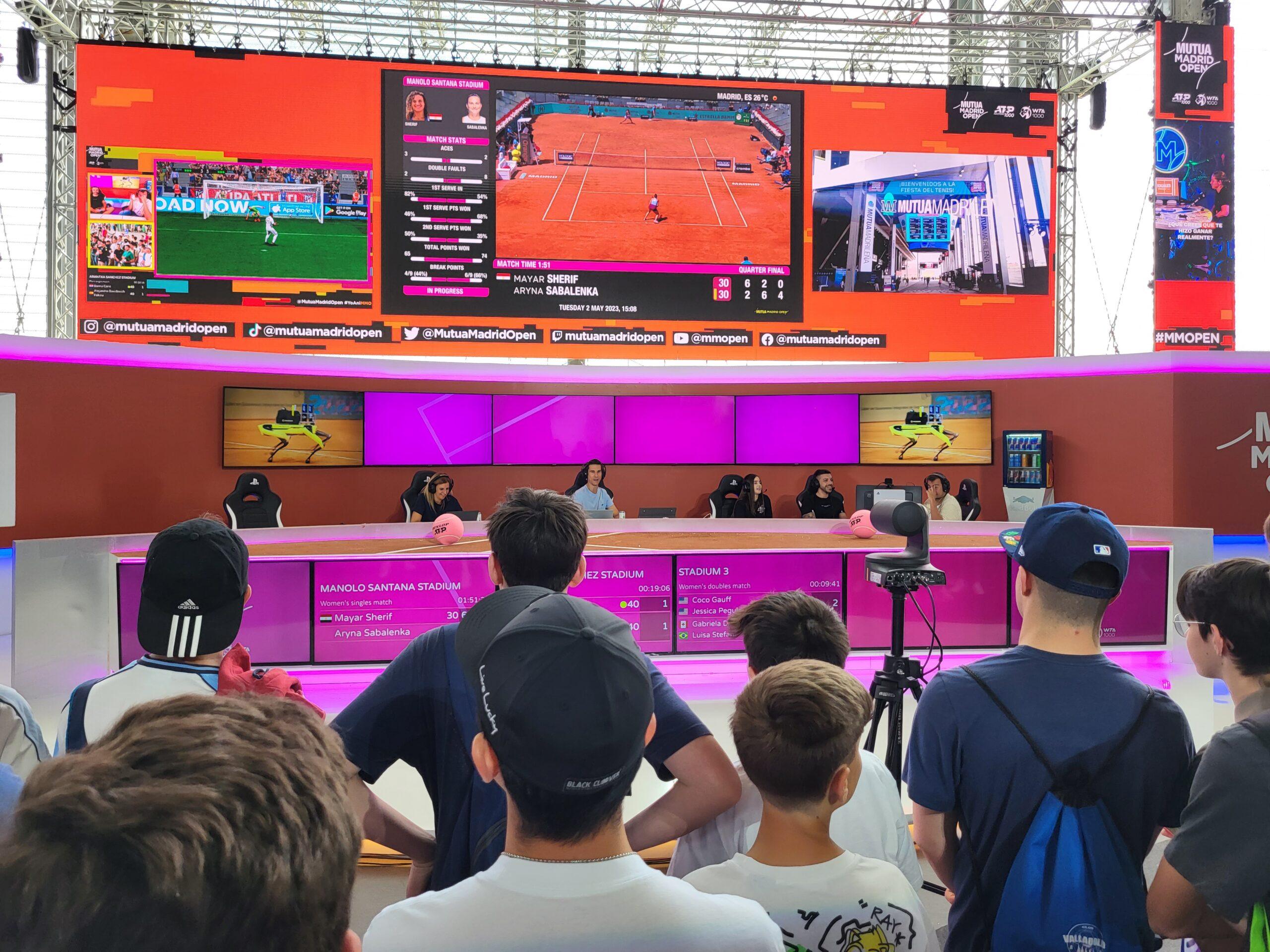 Mutua Madrid Open Virtual 2023 by Blue Pad