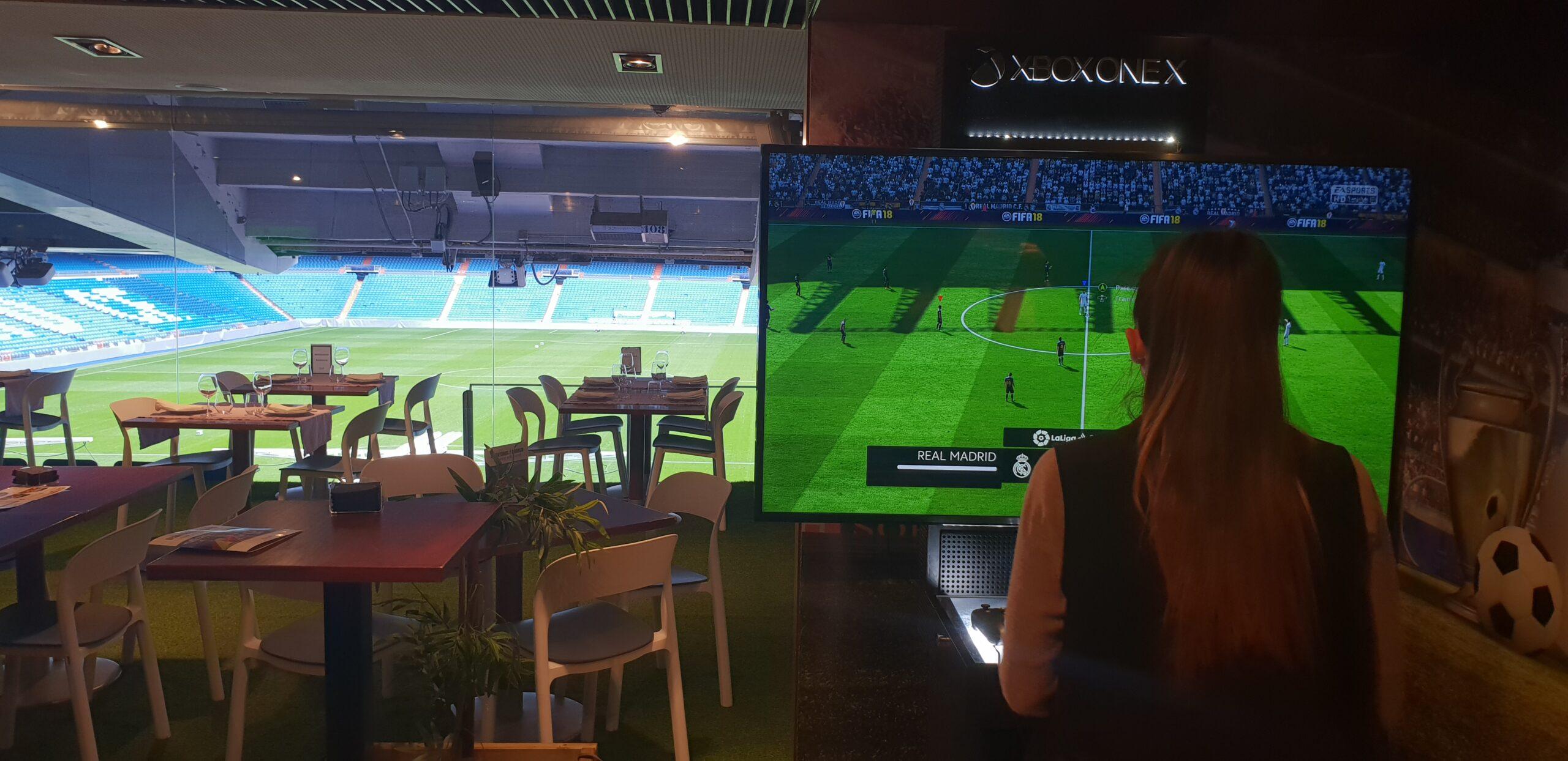 Real Café Bernabéu × Xbox