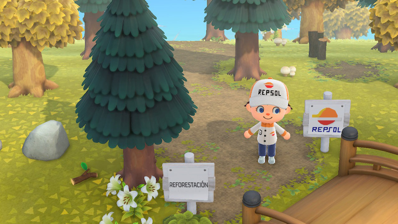 Repsol Island in Animal Crossing